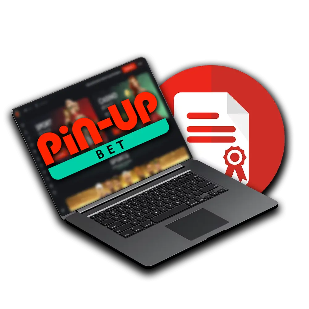 Pin Up is regulated by Curacao license.