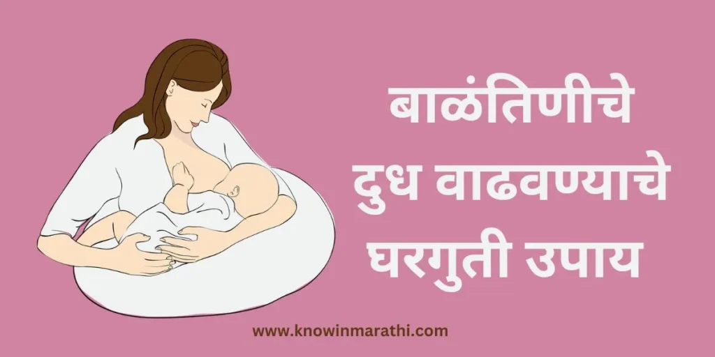 Increase Breast Milk Supply in Marathi