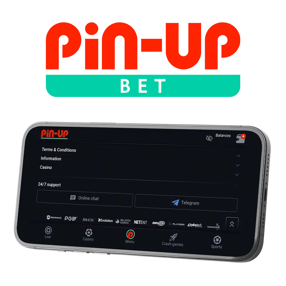 Read how to get in touch with the Pin Up support team.