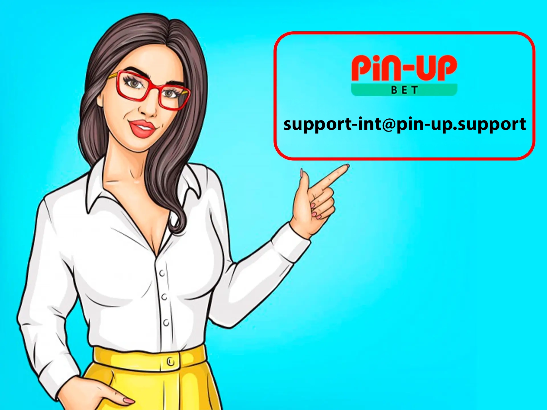 Write an email and descrive your problem to the Pin Up support team.